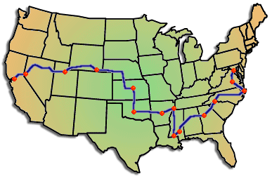 Click the red bullets